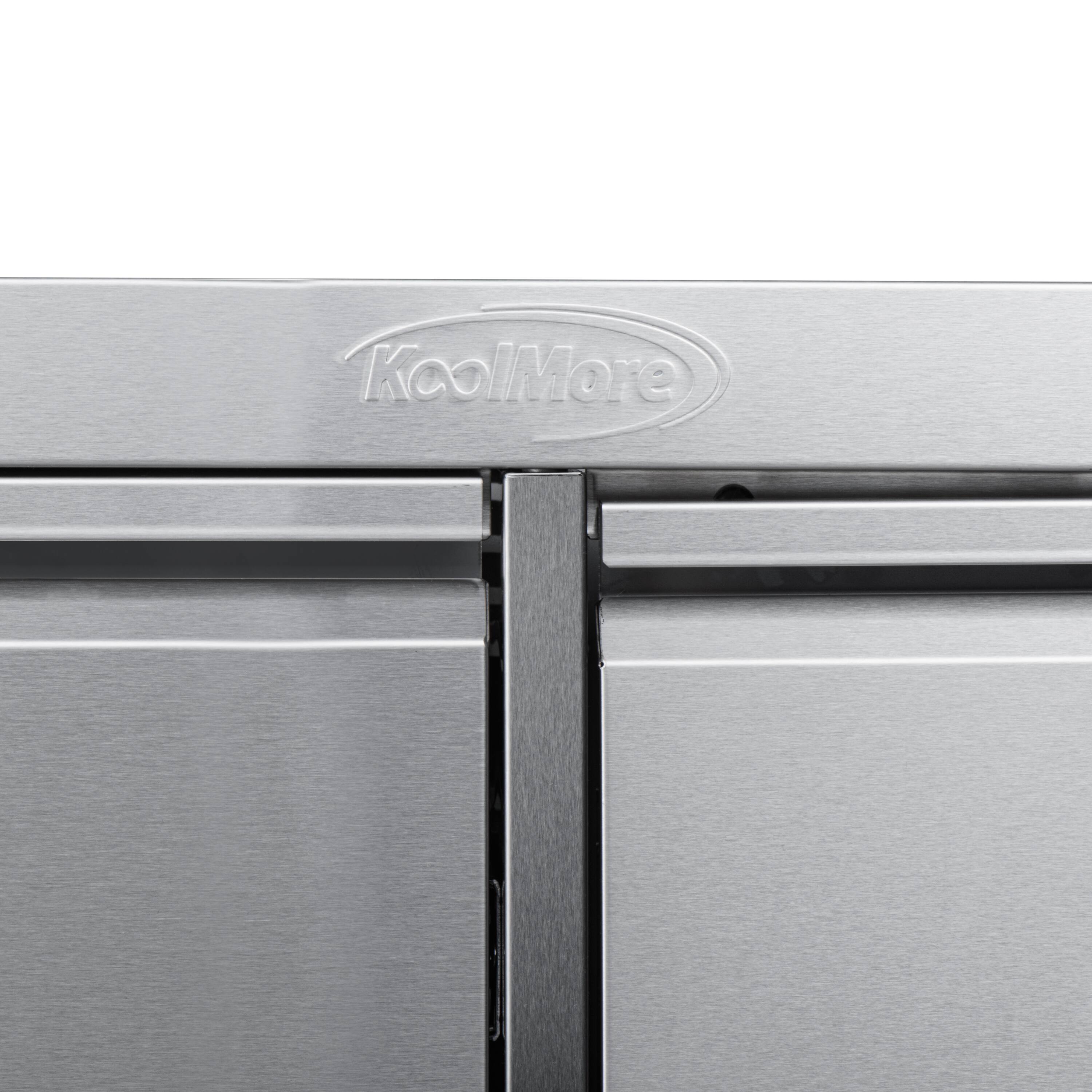 Alt View 9. Koolmore - 32 in. Outdoor Stainless-Steel Cabinet for Built-in BBQ Grill with 2 Drawers (KM-OKS-BQ30CAB) - Stainless Steel.