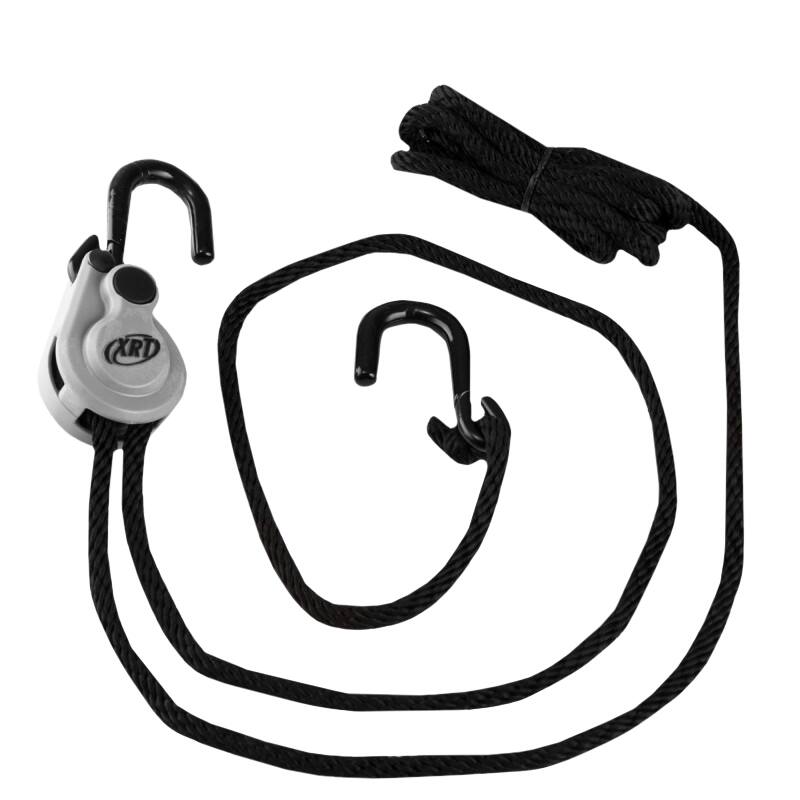 Front. TITLE Boxing - Title Boxing Heavy Duty Adjustable Double End Bag Tie Down - 3/8" - Black - Black.