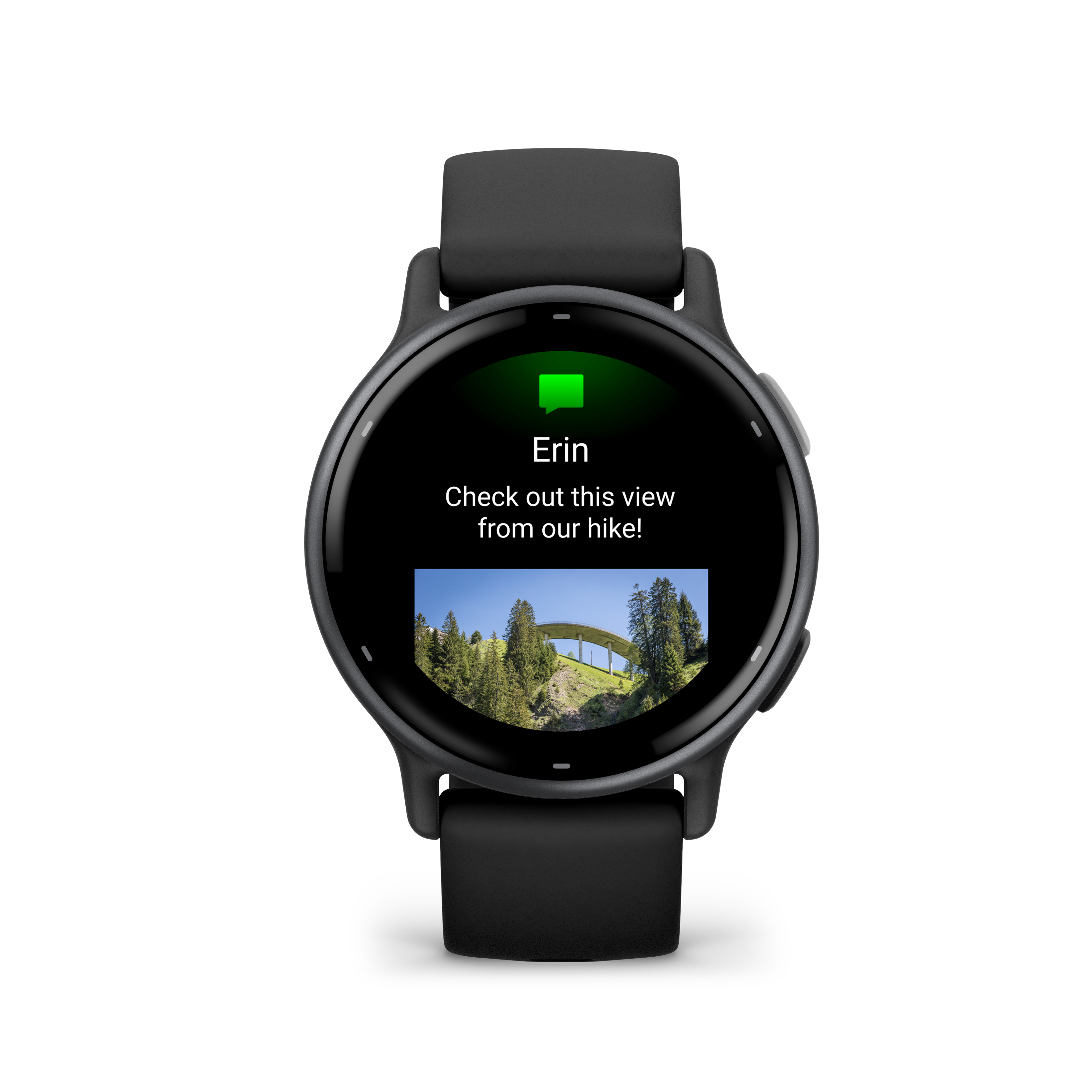 Erin  
Check out this view from our hike!