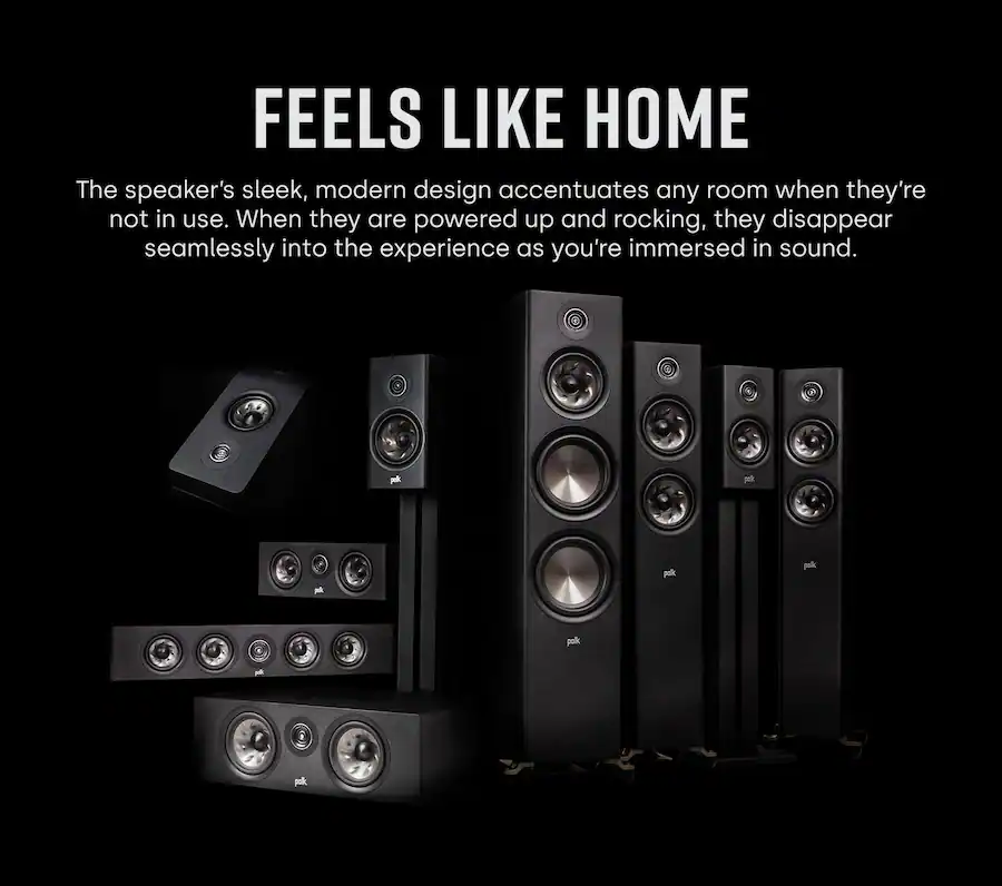 Polk Tweeter R700 Polk Audio Polk Reserve R700 Tower Speaker, 1