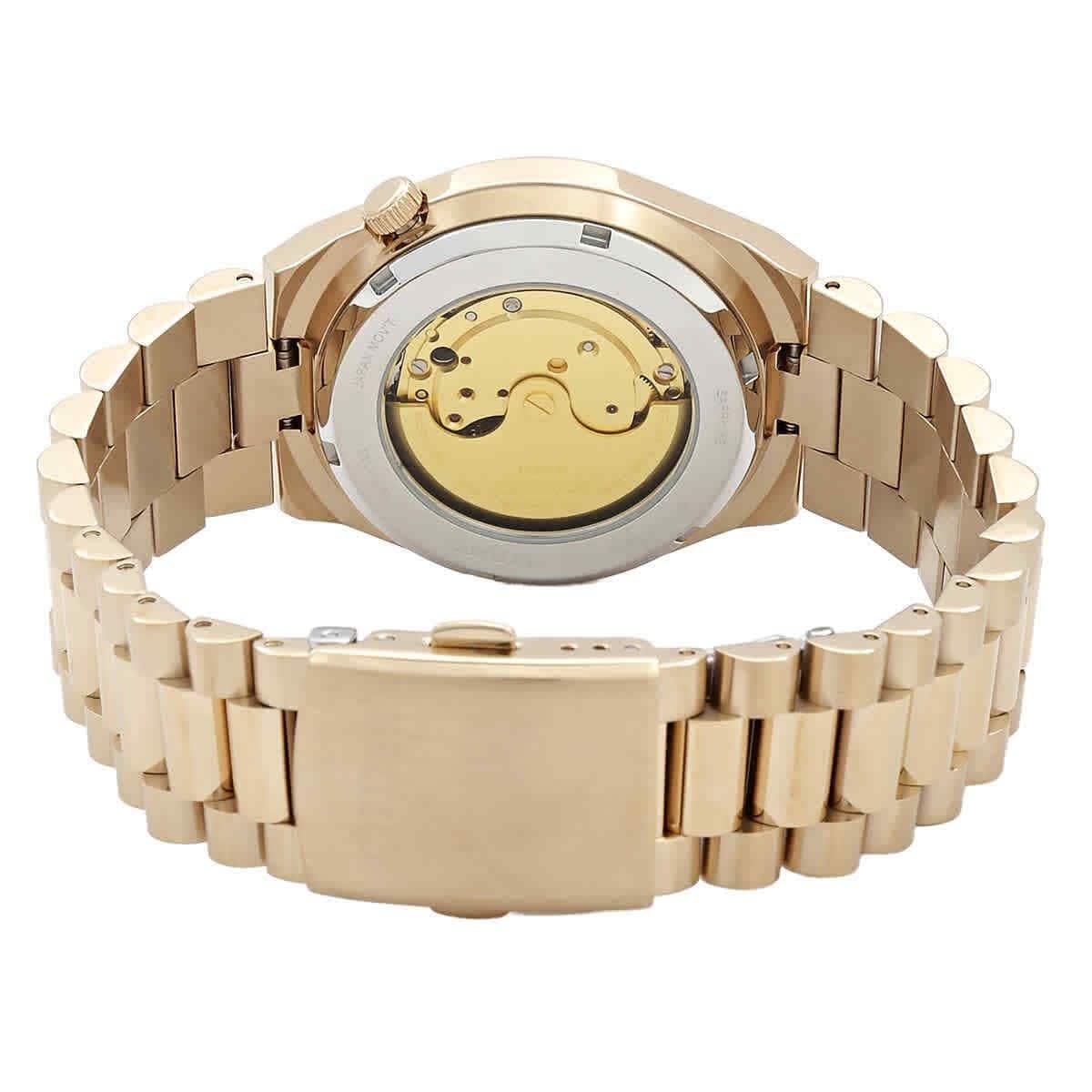 Citizen Tsuyosa Automatic 21 Jewels NJ0153 82X Mens Watch Gold