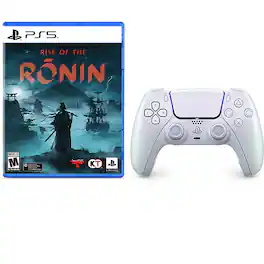 Sony PlayStation 5 DualSense Wireless Controller Chroma Pearl + Rise of the Ronin PlayStation 5 - PlayStation 5