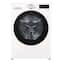 LG - 5.0 Cu. Ft. High-Efficiency Stackable Smart Front Load Washer with Steam and TurboWash 360° - Alpine White