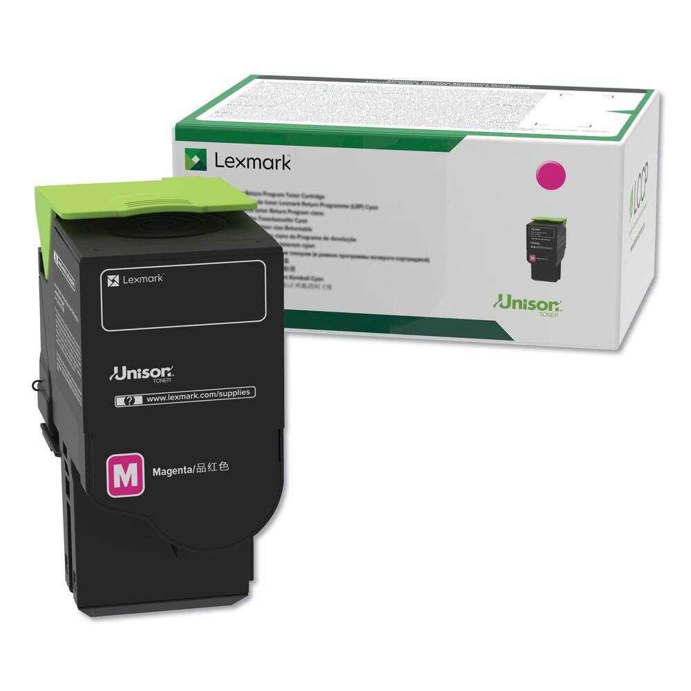 Lexmark  
Unison Toner Cartridge  
Magenta / 品红色  

www.lexmark.com/supplies  

Lexmark  
Unison Toner  
Magenta / 品红色