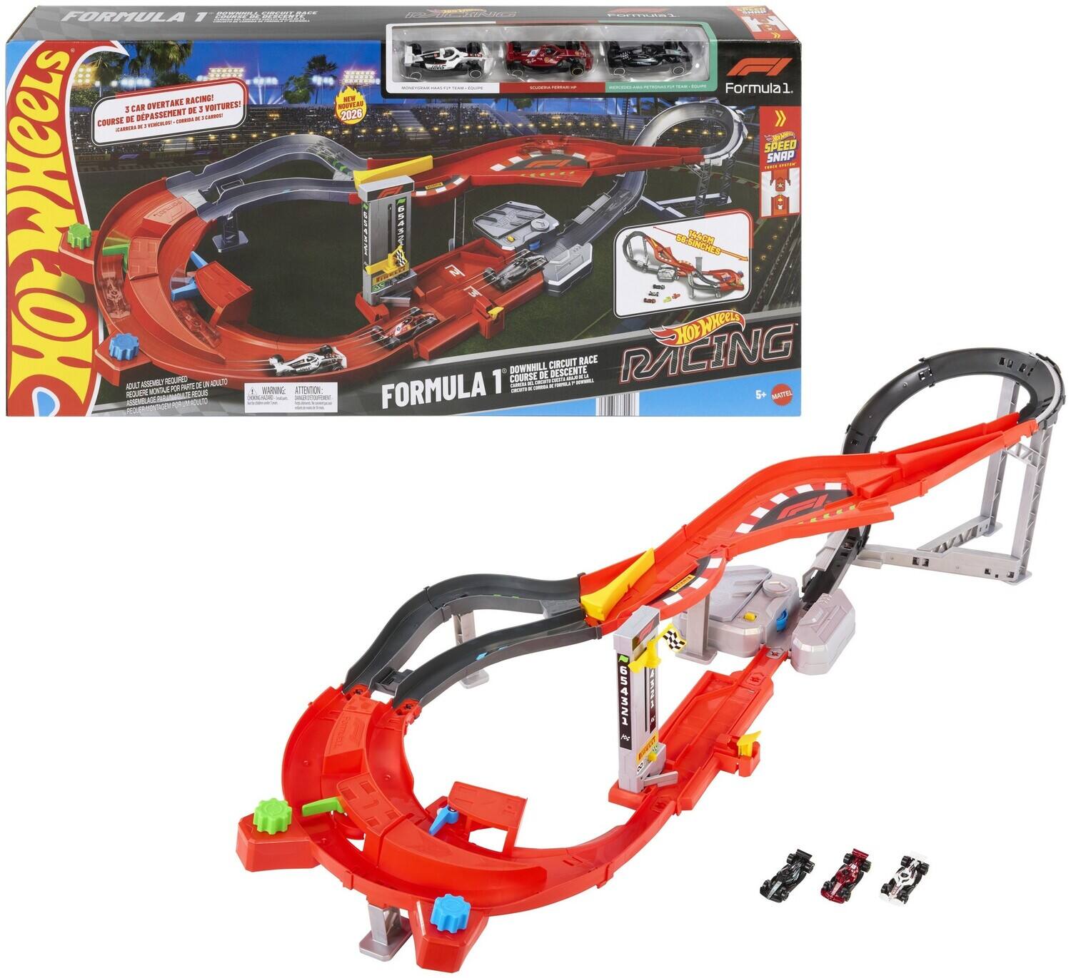 FORMULA 1 OVERTAKE RACING! 3 CAR DE 3 VOITURES! DE DEPASSEMENT COMMER - CHEESE COURSE - . WWW.NET COMMEES Hotheet AXIMURY REQUIRED ADULTO ADULT POR PROKTIL DE REQUIERE MONTAR REQUIS ALLEVELA

WARNING ATTENTION
- Formula 1. WW NOUVEAU 2026 Sports SPEED SNAP BARAN  C SB.GINCHES HotWHeets HOT DOWNHILL COURSE DE CIRCUIT DESCENTE RACE RACING FORMULA 1 Letter CHOCOL - - ARIEN FORMULA 5+ MATTES

654321 ~
FREA