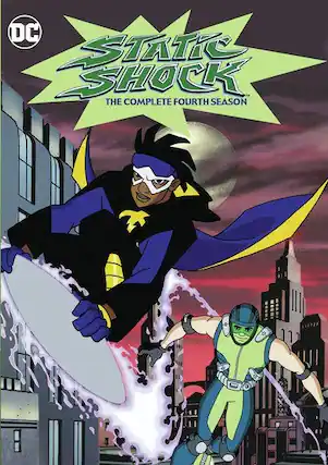 Front. Static Shock: The Complete Fourth Season - DVD.