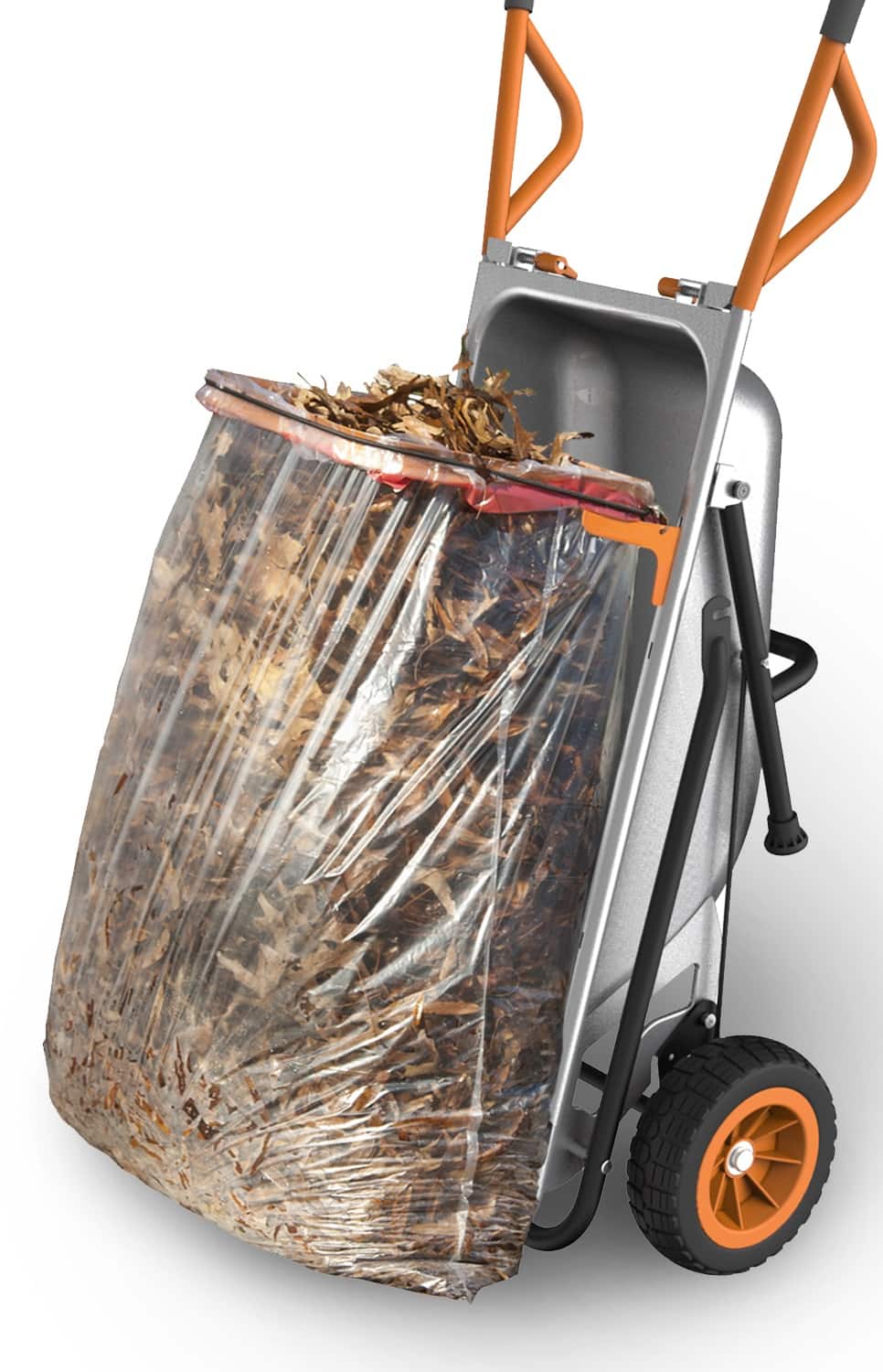 Alt View 15. WORX - Aerocart 8-In-1 Yard Cart - Black.