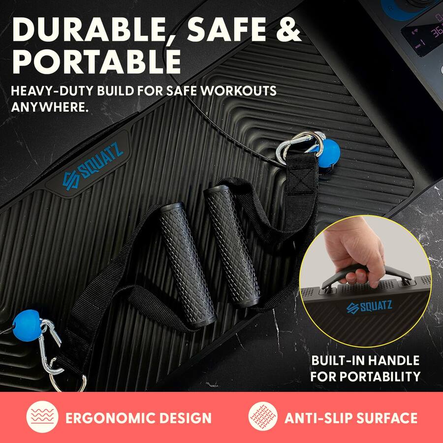 Apollo Display Board Pyle SQUATZ Travel Apollo Board – Multifunctional Push‑Up Body Workout ...