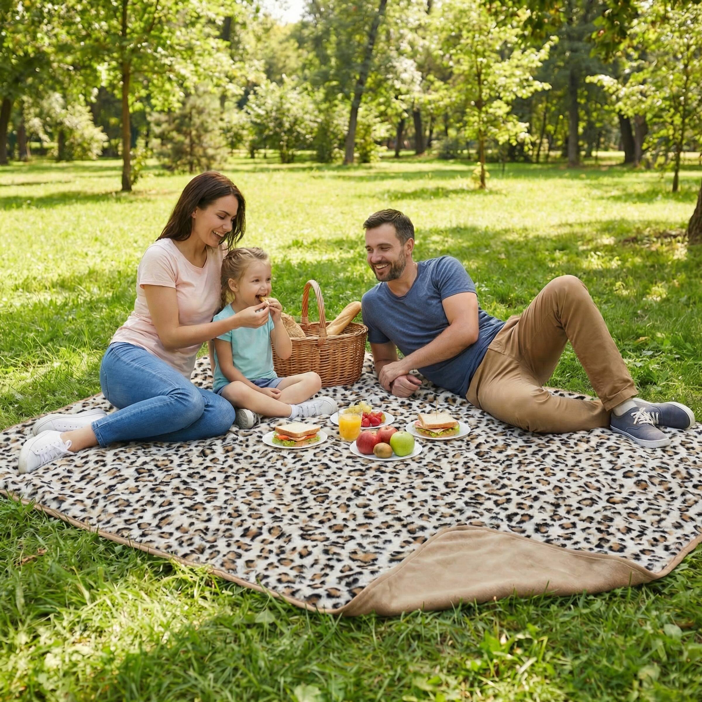 Alt View 7. Lavish Home - Waterproof Blanket for Bed, Couch, or Car 60” x 80” Reversible Queen Size Throw Blanket Washable Pet Throws - Brown.