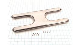 Music City Metals - MCM111061220 burner head, H twn 1.25, ss, 19.5 x 8; A