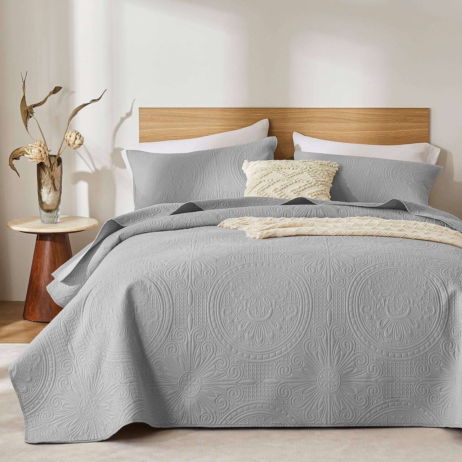 Light Grey-King/Cal King(96"x110")