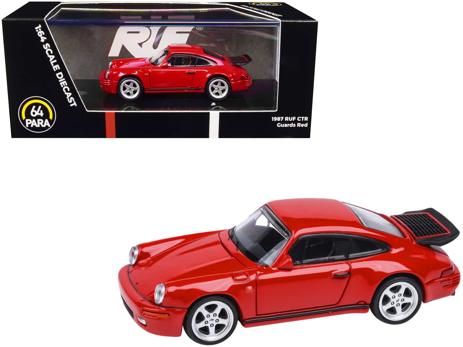 1987 RUF CTR Guards Red 1/64 Diecast Model Car by Paragon Models price history on PriceWatchPro