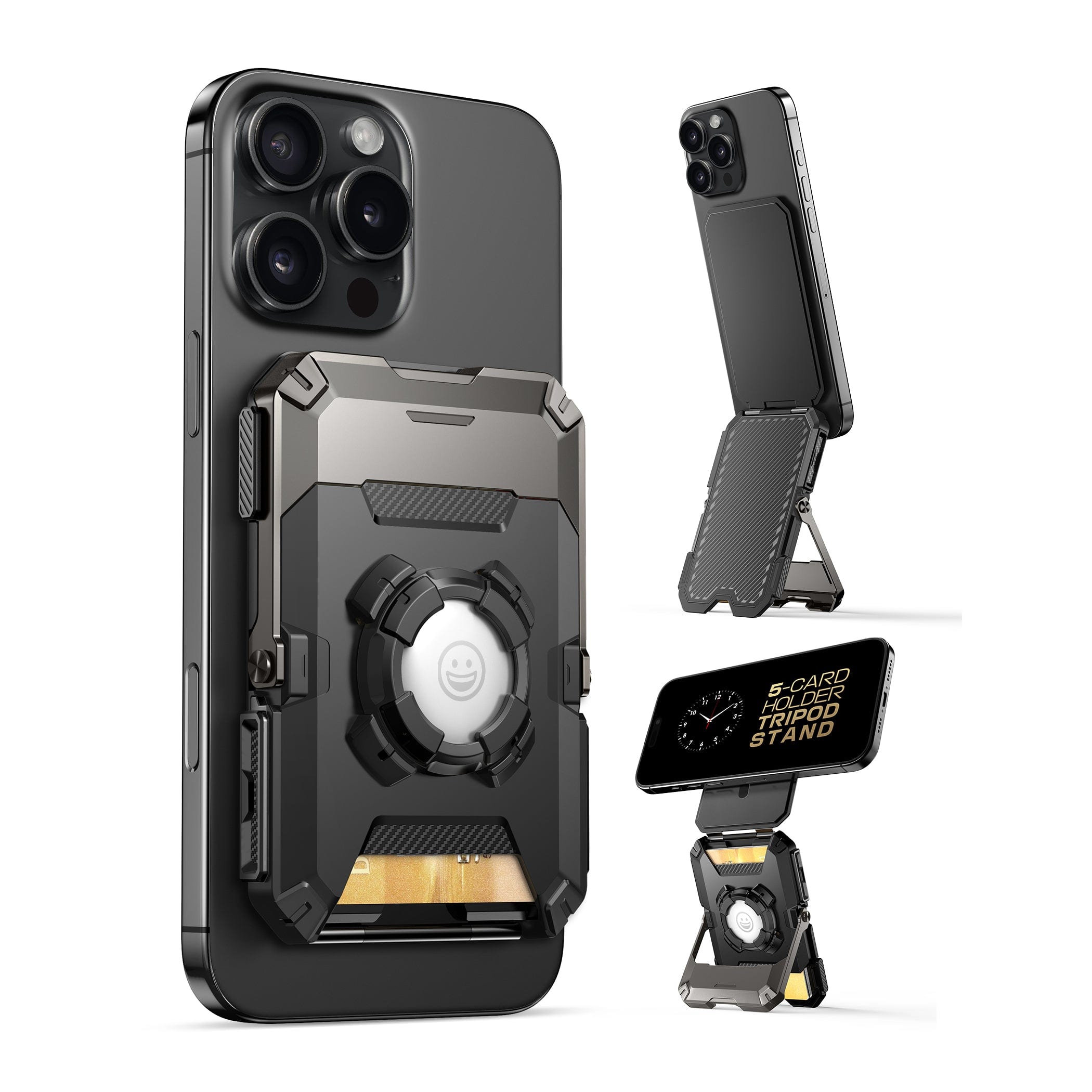 5-CARD HOLDER TRIPOD STAND