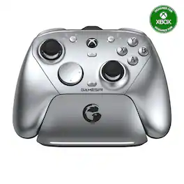 GameSir - G7 Pro Controller for Xbox Series X|S|One, PC, Android, TMR Sticks, Hall Effect Triggers, 1000Hz Polling Rate,Audio Jack - Metallic Silver