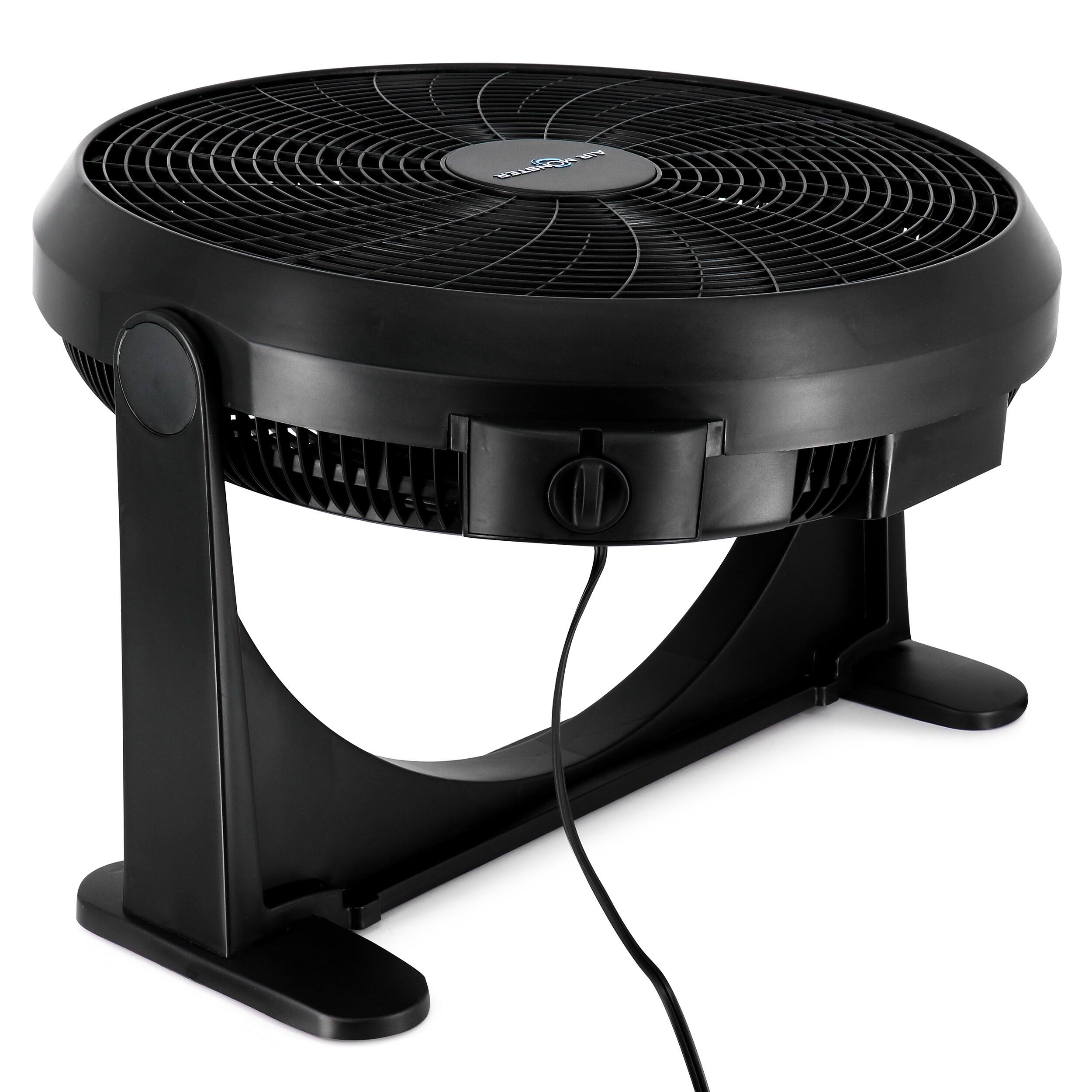 Alt View 3. Air Monster - Air Monster 20 Inch Air Circulator Wall Mountable 3 Speed Fan in Black - Black.