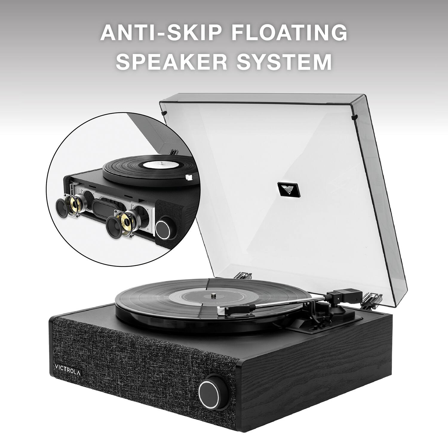 ANTI-SKIP FLOATING SPEAKER SYSTEM

VICTROLA