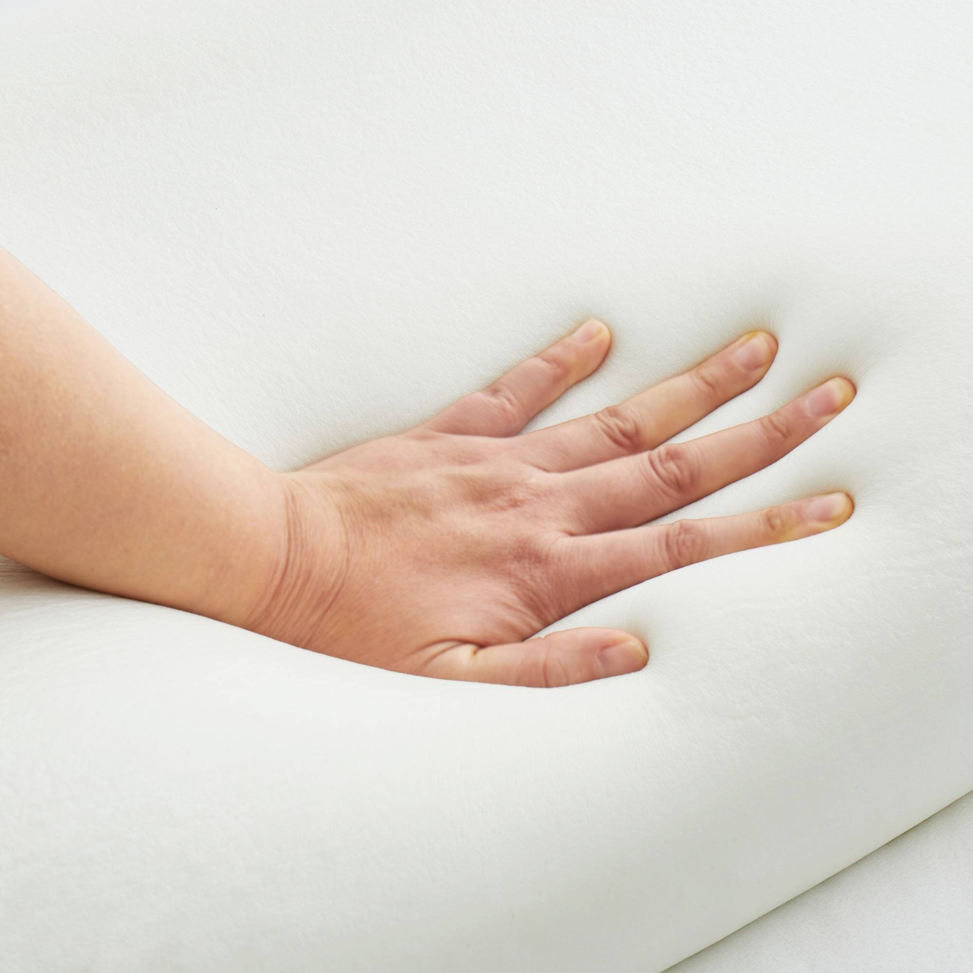 Alt View 1. Peace Nest - Peace Nest Single Pack Cooling Ergonomic Contour Memory Foam Pillow with Breathable Removable Cover - Blue.