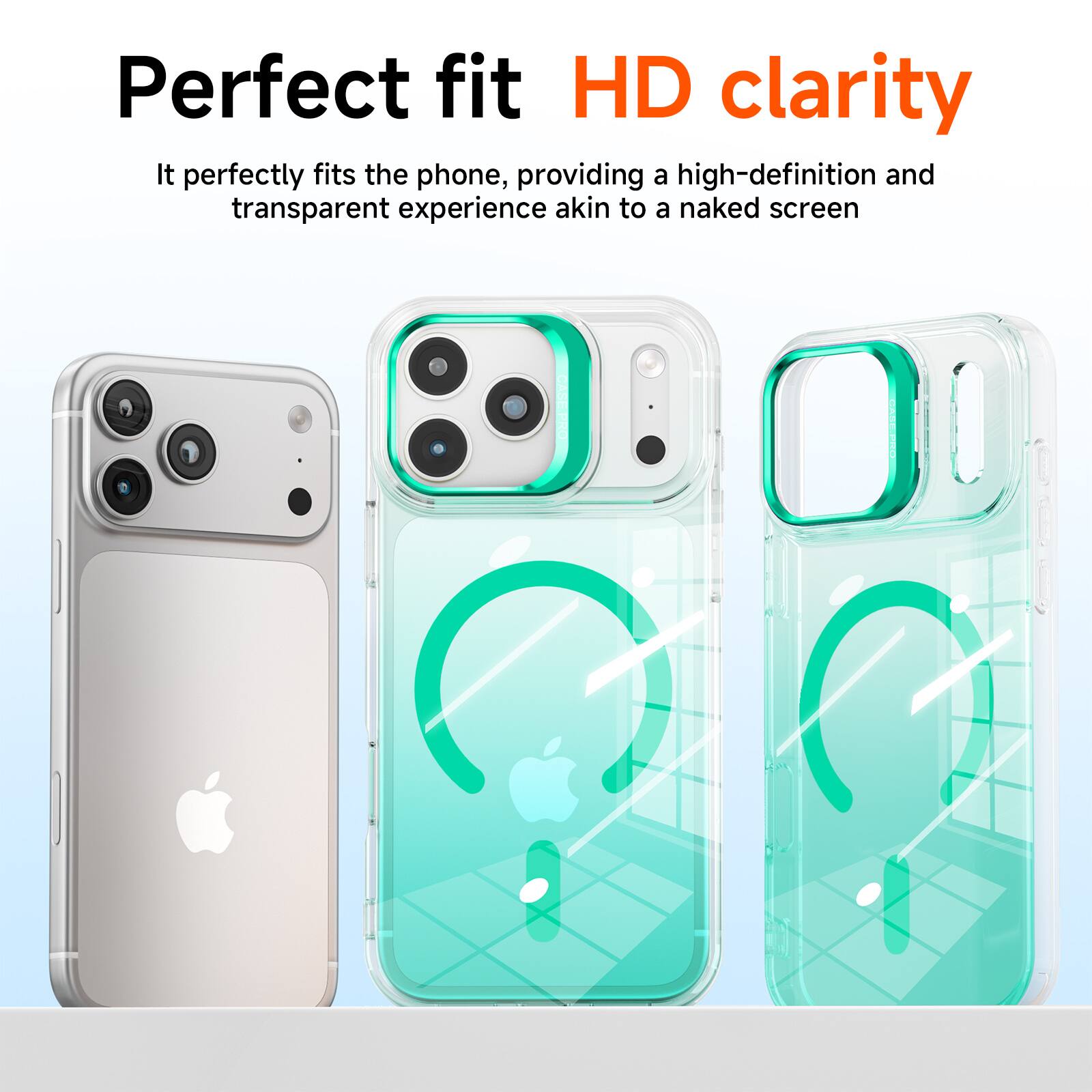 Perfect fit HD clarity

It perfectly fits the phone, providing a high-definition and transparent experience akin to a naked screen