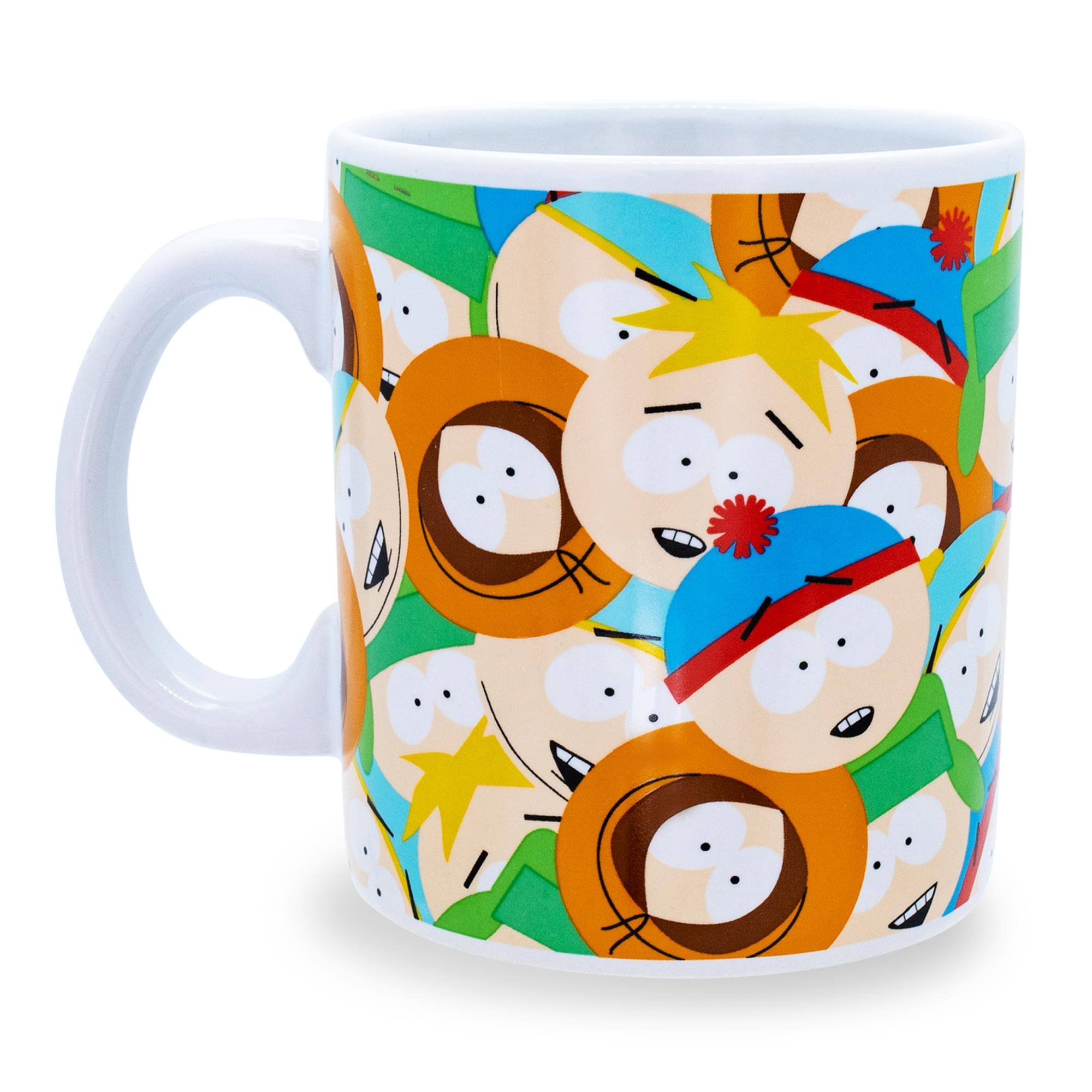 Alt View 10. Silver Buffalo - South Park Character Faces Ceramic Mug | Holds 20 Ounces - Orange.