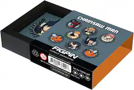PopMarket - FiGPiN - Mystery Mini Pin - Chainsaw Man - Series 1 - 1 Pin - Collectibles - Multicolor