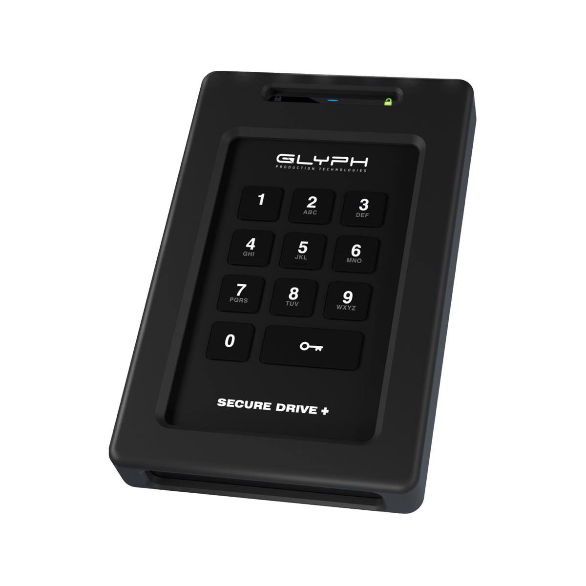 GLYPH PRODUCTION TECHNOLOGIES
1
2 ABC
3 DEF
4 GHI
5 JKL
6 MNO
7 PQRS
8 TUV
9 WXYZ
0
SECURE DRIVE +