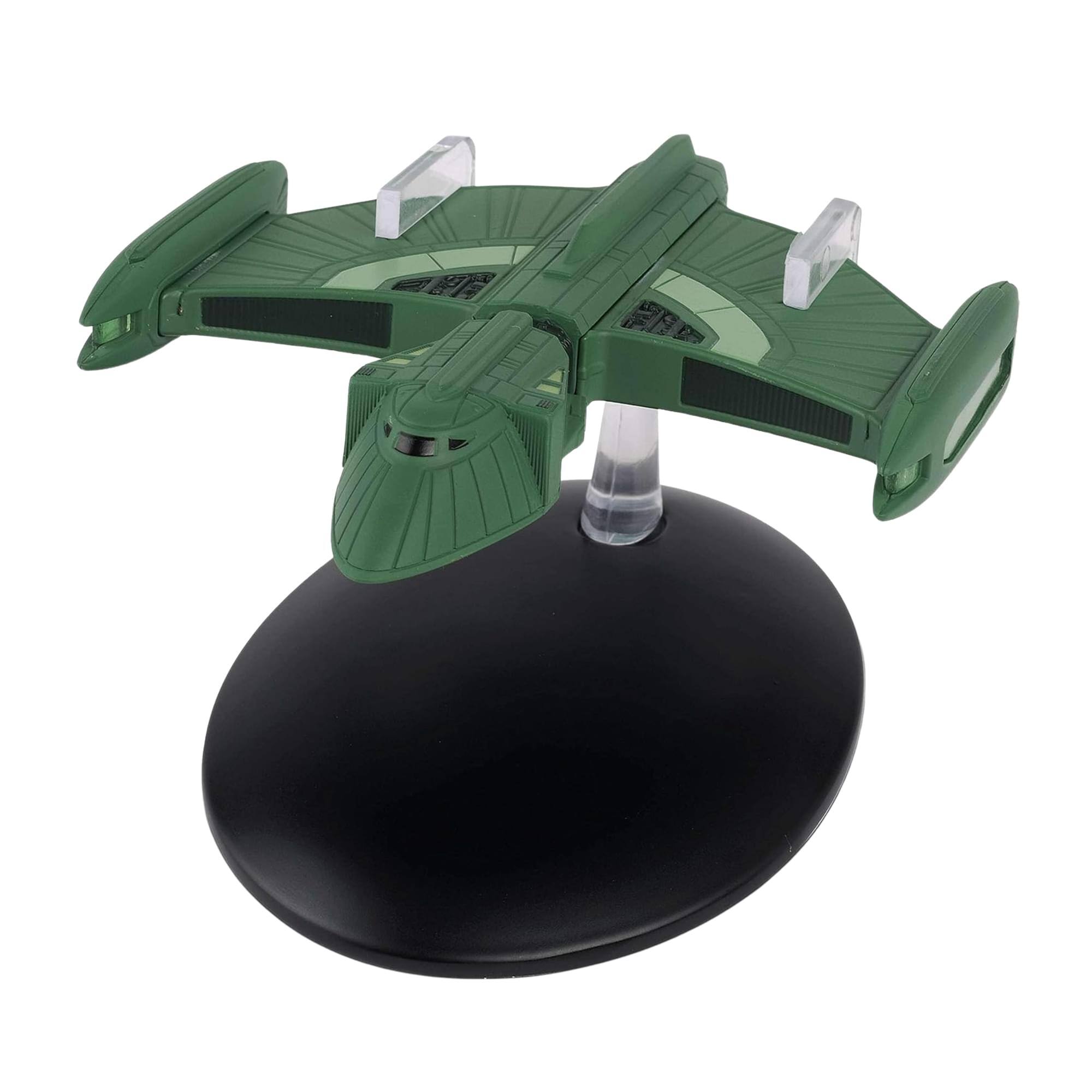 Alt View 10. Eaglemoss - Eaglemoss Star Trek Starship Replica | Romulan Scout - Green.