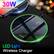 30W
Fast wireless charging
LED Light
Wireless Charger