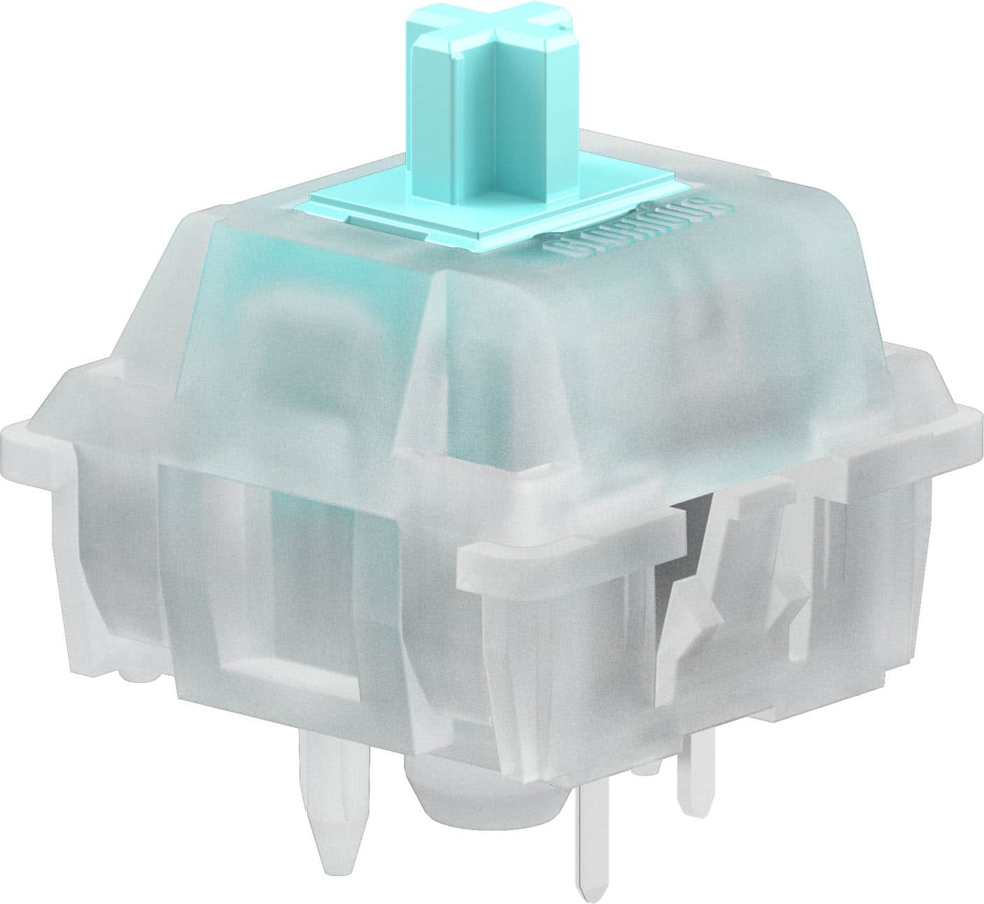 Glorious - Silent Lubed Mechanical Keyboard 5-pin Hot Swappable Switches (36x) - Linear - Lynx