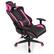 Alt View 18. Costway - Massage Gaming Chair with Headrest - Pink and Black.