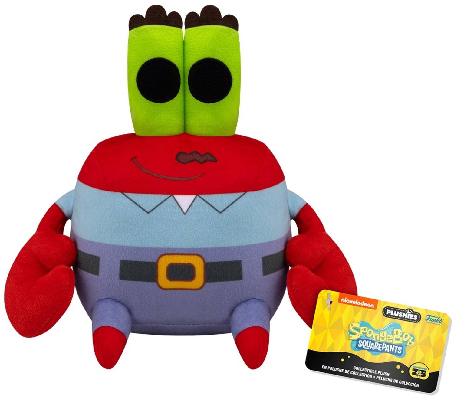 nickelodeon  
PLUSHIES  
Funko  
SpongeBob SQUAREPANTS  
COLLECTIBLE PLUSH  
EN PELUCHE DE COLLECTION - PELUCHE DE COLECCIÓN