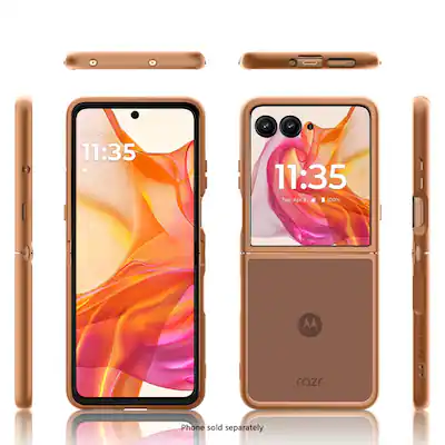 EASSGU Siliconen hoes geschikt voor Motorola Moto Razr 40 Ultra (6,9 inch), huidvriendelijk en hard PC anti-val- en krasbestendig telefoonhoesje - oranje EASSGU Siliconen hoes geschikt voor Motorola Moto Razr 40 Ultra (6,9 inch), huidvriendelijk en hard PC anti-val- en krasbestendig telefoonhoesje - oranje