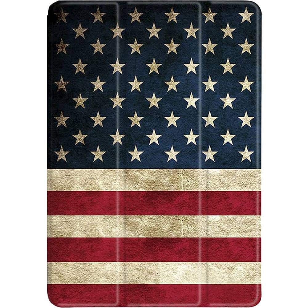 SaharaCase - Folio Case for Apple iPad Pro 12.9 (4th, 5th and 6th Gen 2020-2022) - Red/White/Blue - Front_Zoom