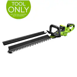 Greenworks - 24V 24" Brushless Cordless Hedge Trimmer - Tool Only, Battery and Charger Not Included