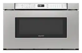Sharp - 1.2 cu ft 950W Drawer Microwave With Sensor Cooking - Stainless Steel