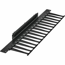 Tripp Lite - series SmartRack SRCABLEVRTL Cable Routing - Vertical Cable Manager - Cold Rolled Steel - 2 - Black