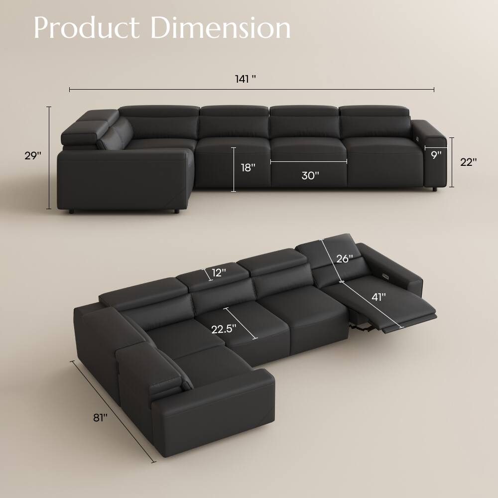 Product Dimension

141"
29"
18"
30"
9"
22"
12"
26"
41"
22.5"
81"