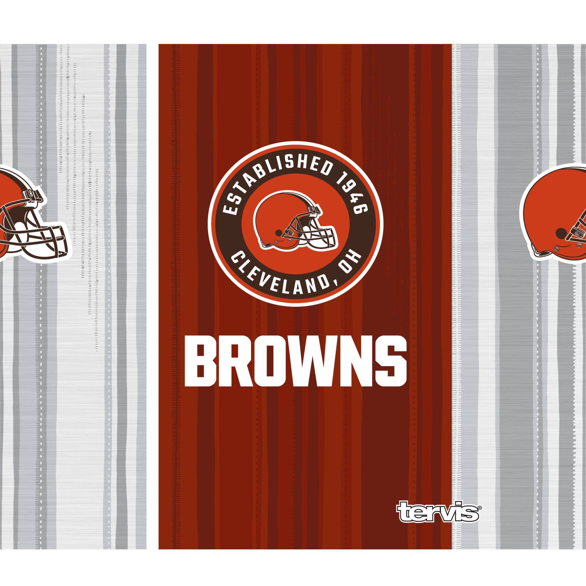ESTABLISHED 1946  
CLEVELAND, OH  

BROWNS  

tervis