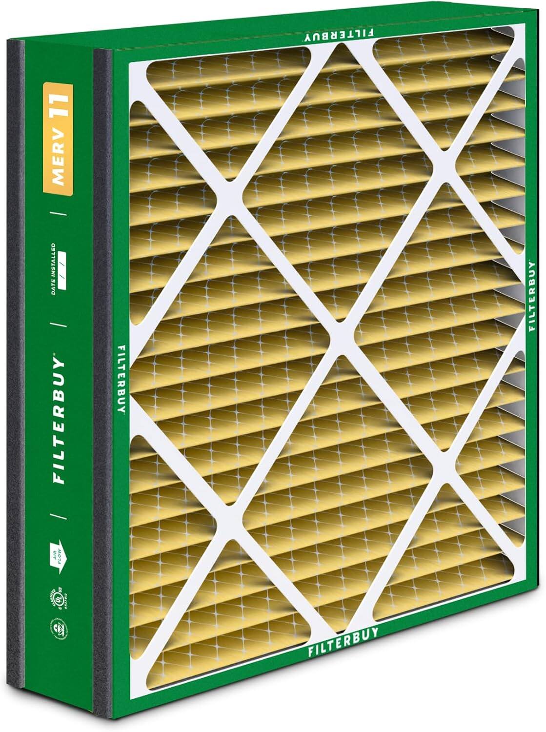 FILTERBUY MERV 11 - INSTALLED DATE FILTERBUY FILTERBUY FILTERBUY