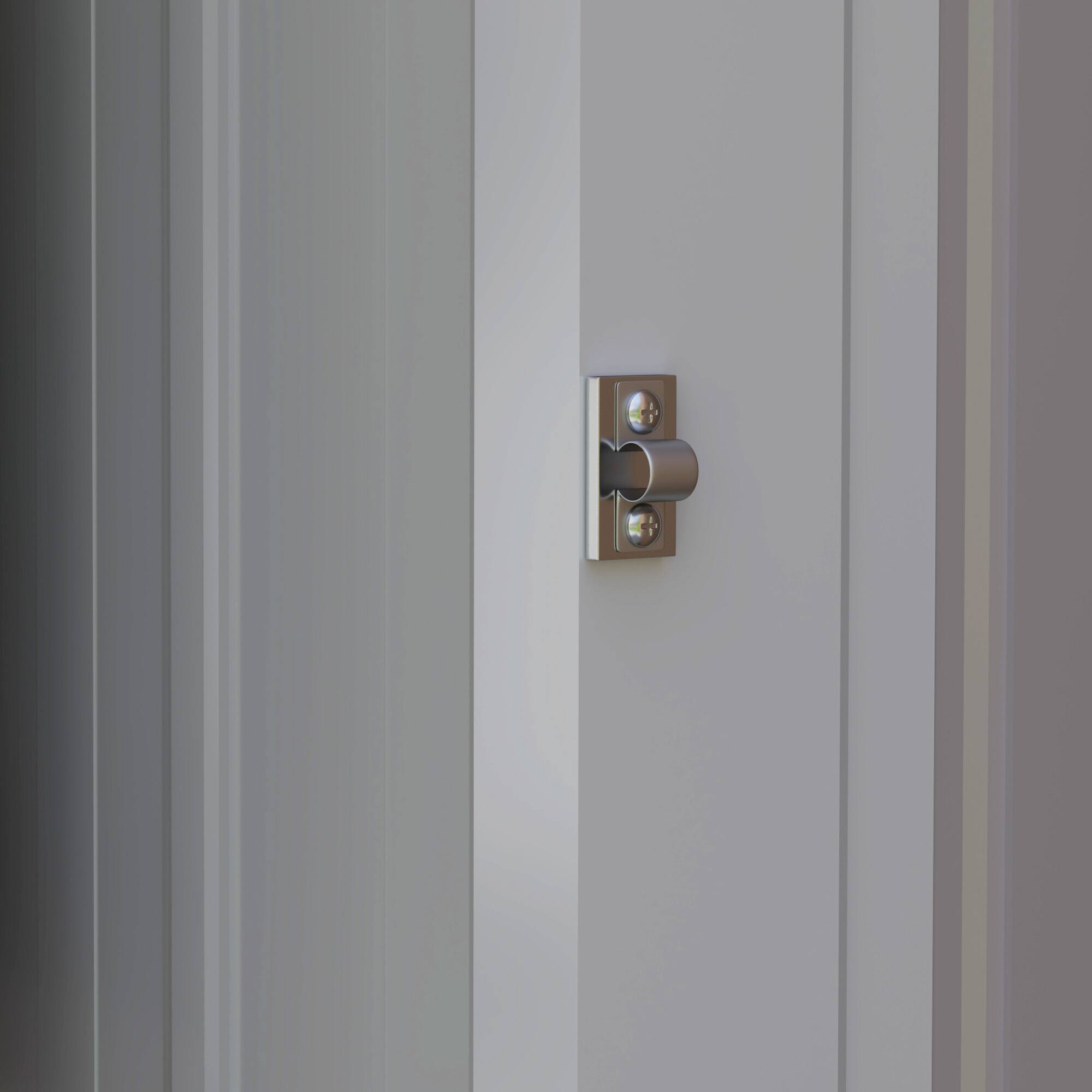 Alt View 8. Outsunny - 4' x 8' Metal Outdoor Storage Shed, Lean to Storage Shed, Garden Tool Storage House with Lockable Door.