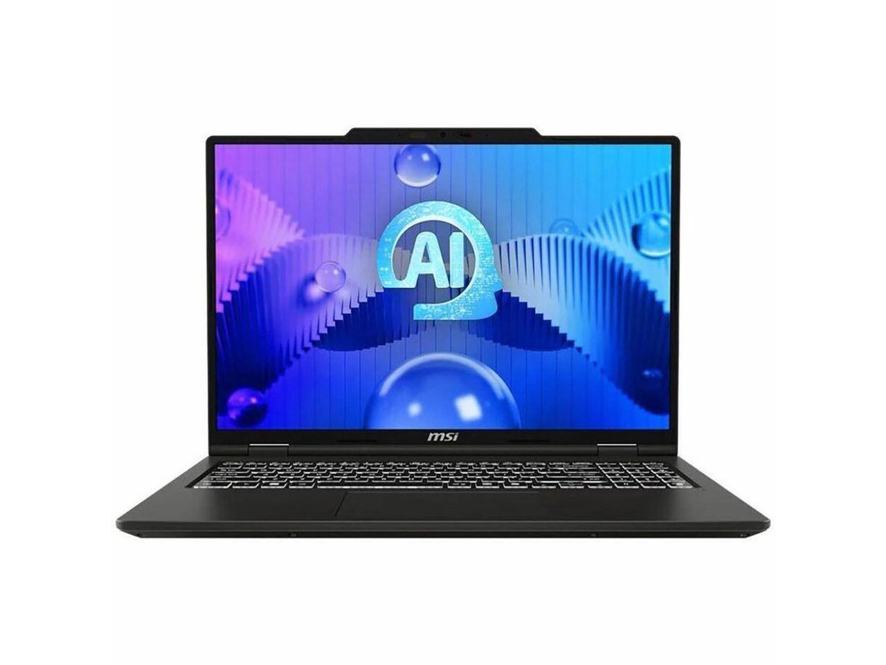 Alt View 8. MSI - MSI Venture 16 AI A1MTG-048US - Intel Core Ultra 5 - 16 GB - 512 GB SSD - Windows 11 - Intel Arc Graphics - Gray.