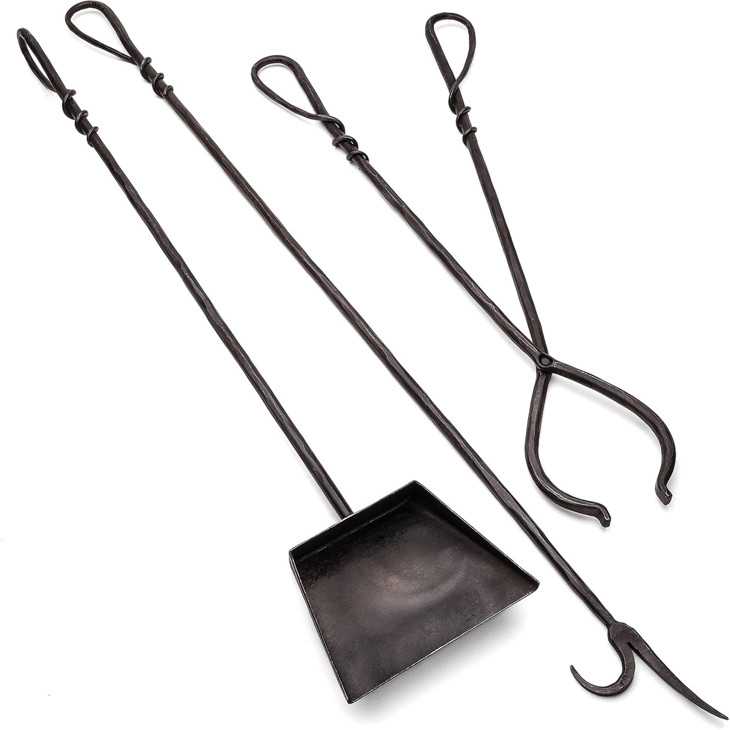 Front. Kings County Tools - 3PC Fireplace Tool Set.