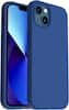 Front. Ornarto - ORNARTO Shockproof Liquid Silicone Designed for iPhone 13 Case Anti-Shock Cover Drop Protection 6.1inch-Royal Blue - Royal Blue.