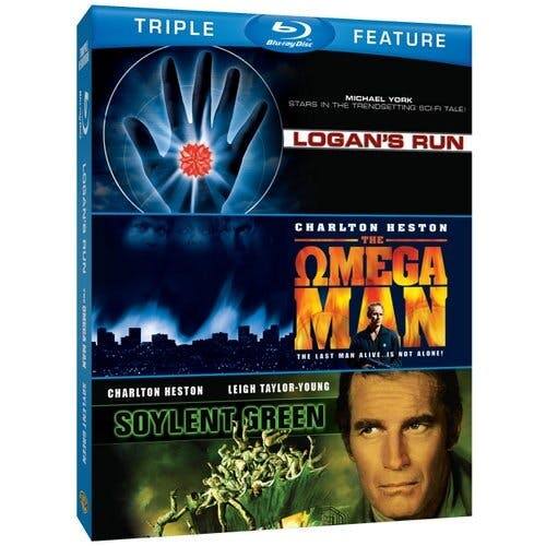 Angle. Soylent Green/Logan's Run/Omega Man (Box Set) [Blu-ray].
