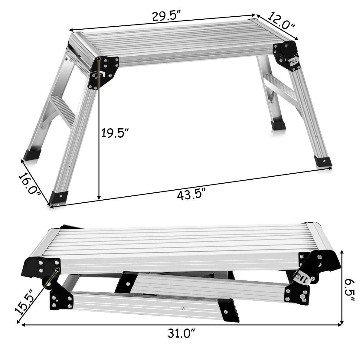 29.5" 12.0" 19.5" 16.0" 43.5" 15.5" 31.0" 6.5"