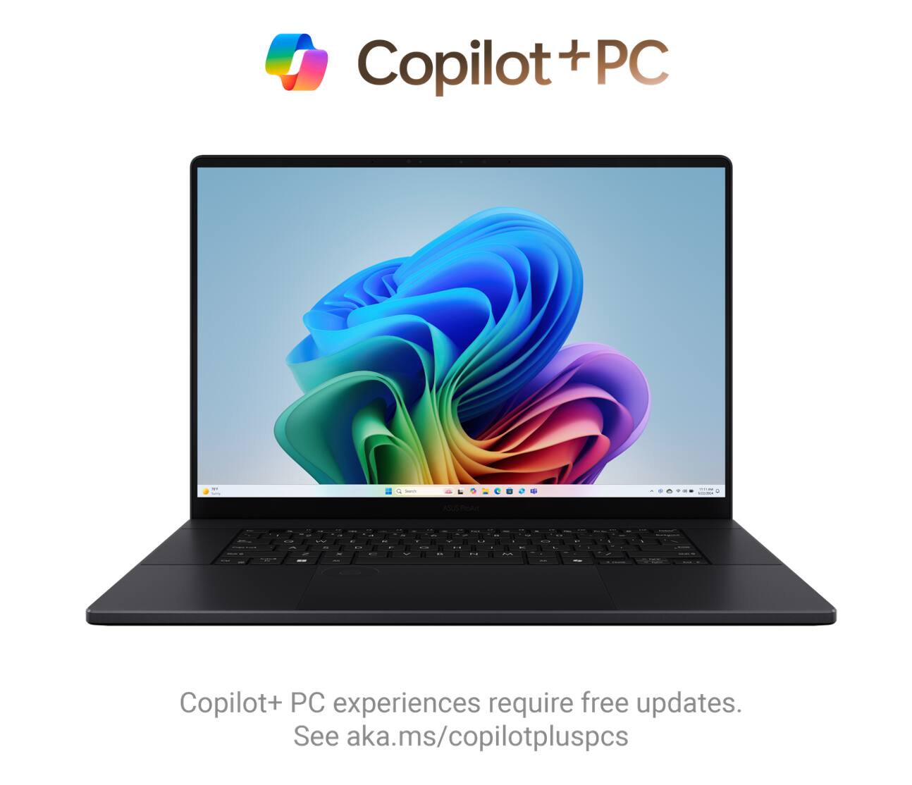 Copilot+PC

Copilot+ PC experiences require free updates.
See aka.ms/copilotpluspcs