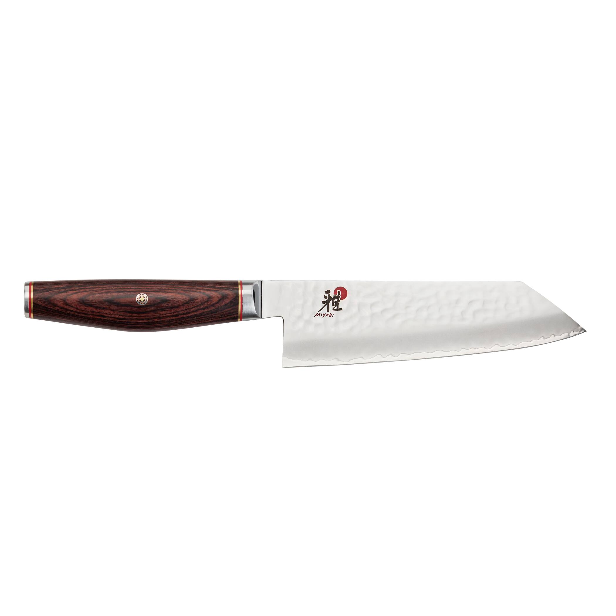 Front. Miyabi - Miyabi Artisan 6.5-inch Bunka Knife - Stainless Steel.