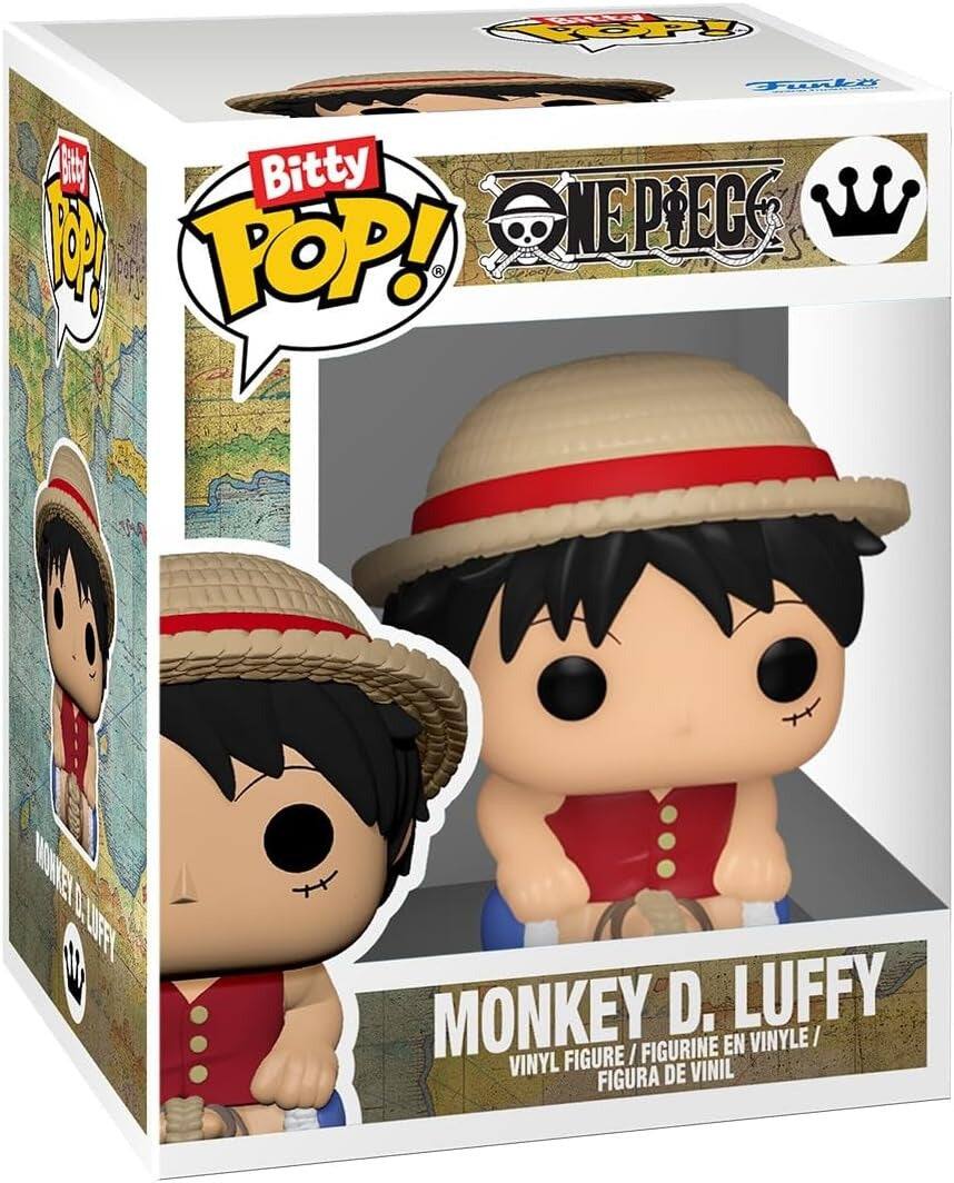 Bitty POP!  
Funko Sizzler Bitty POP! NEPPIECE  
MONEY LIFFY  
MONKEY D. LUFFY / FIGURINE EN VINYLE VINYL FIGURE VINIL FIGURA DE VINIL