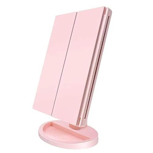 Comfort Essence - Mirror Vanity Makeup Light Lights Power Supply Desk High Quality Modern Design Elegant Stylish - Pink