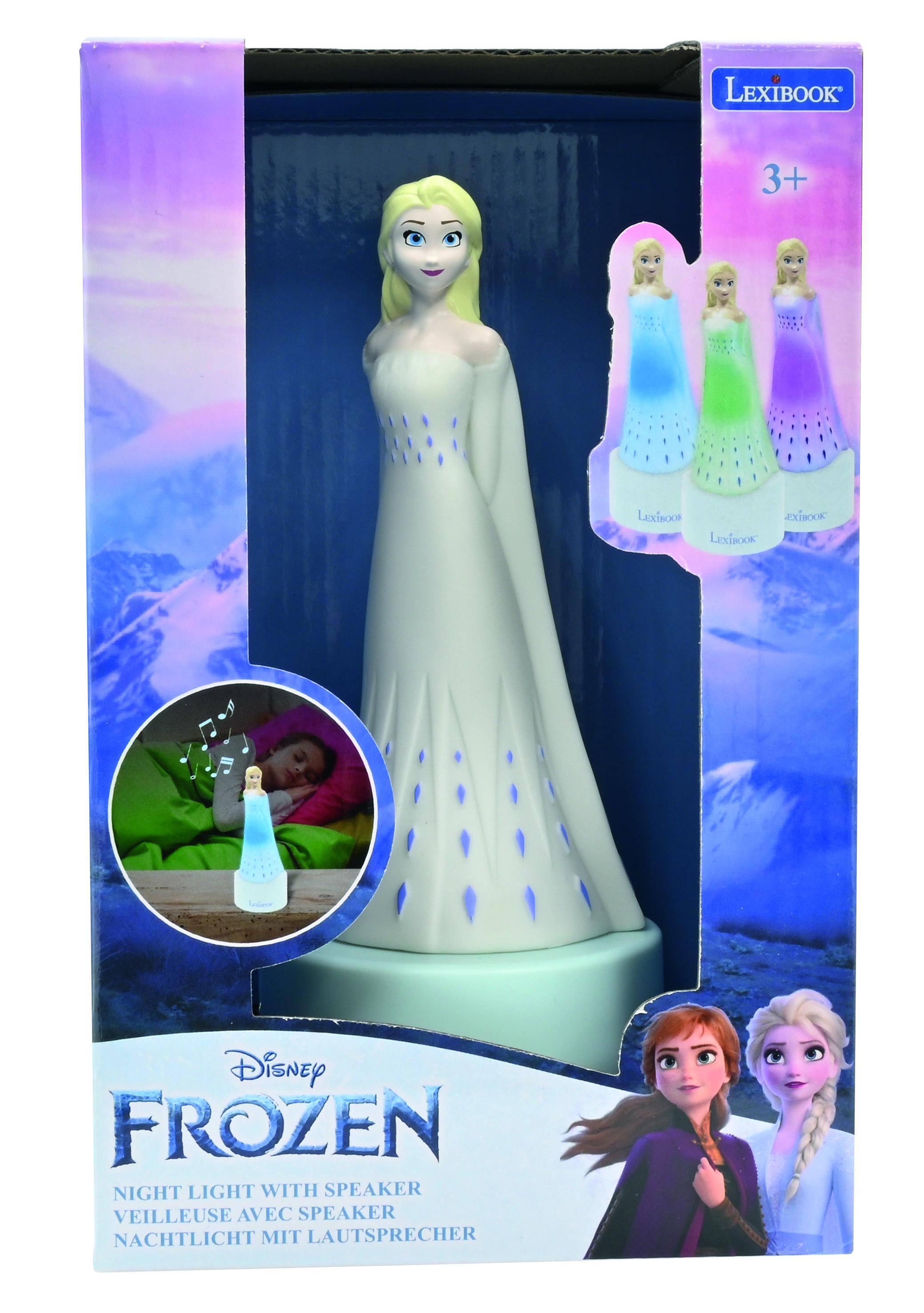 LEXIBOOK 3+ LaiBOOs XTBOOK LEXIBOOK Disney FROZEN NIGHT LIGHT WITH SPEAKER VEILLEUSE AVEC SPEAKER NACHTLICHT MIT LAUTSPRECHER