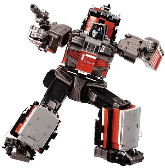 Alt View 5. Transformers - MPG-06 Trainbot Kaen Raiden Combiner | Transformers Masterpiece G.